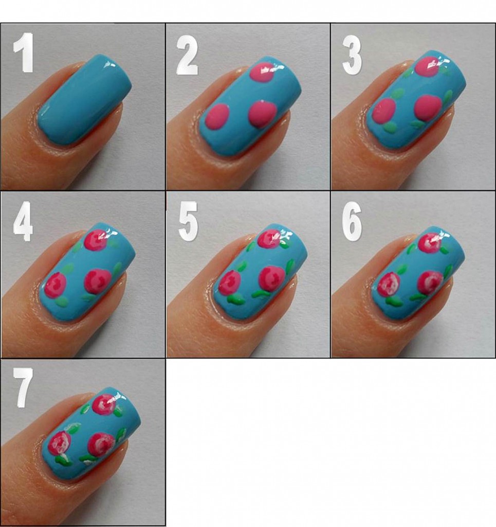 nail-art-flowers-step-by-step