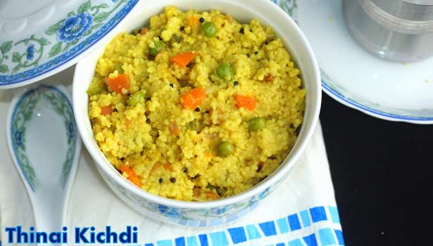 201703171056090803 thinai vegetable khichdi Foxtail Millet vegetable khichdi SECVPF