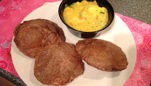 201704211524434507 evening tiffin ragi aloo poori SECVPF