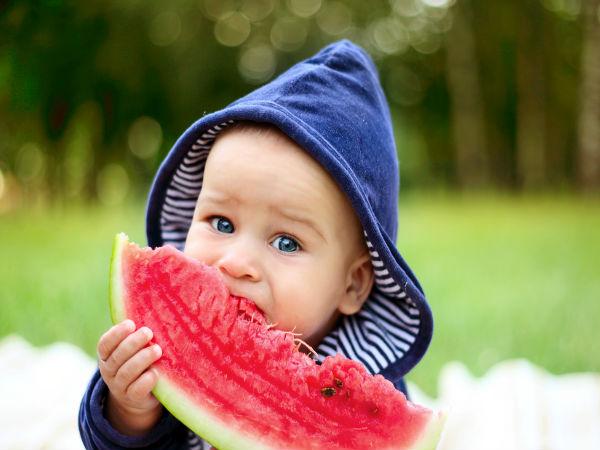 2baby eating watermellon