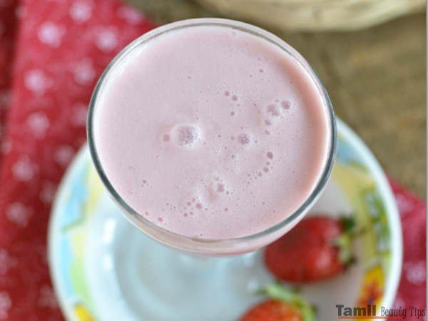 strawberry smoothie