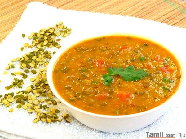 moong dal potato recipe