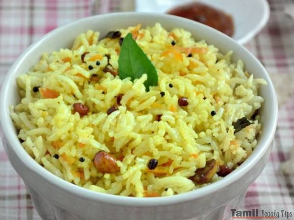 carrot lemom rice