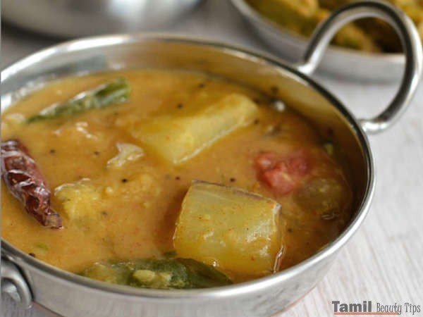 raw mango sambar