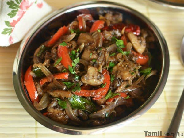 mushroomwithredpepperrecipes