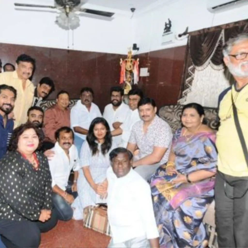 vijayakanth with actors